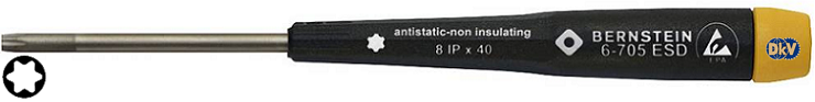 To vit chong tinh dien Bernstein 6-663 L, Bernstein ESD screwdriver 6-663 L