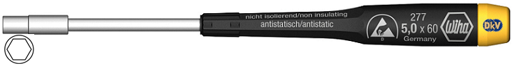 To vit chong tinh dien Wiha 07655 , Wiha ESD screwdriver 07655 