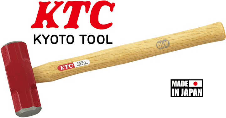 Búa gỗ đầu tròn KTC UD9-1, KTC double-head hammer UD9-1
