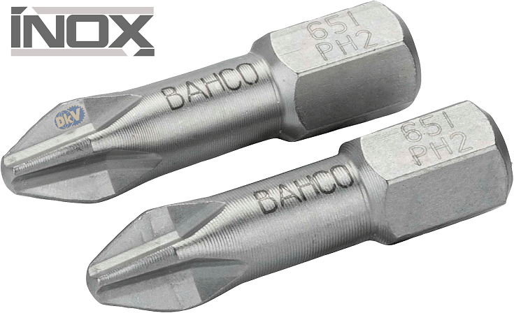 vit cam luc inox bahco 65l/PH3, bahco Stainless Steel hexagon Pozidriv scewdriver 65l/PH3