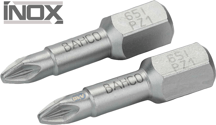 vit cam luc inox bahco 65l/PZ1, bahco Stainless Steel hexagon Pozidriv scewdriver 65l/PZ1