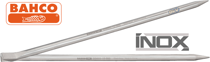 xa beng inox bahco ss603-23-500 , bahco inox pinch bar ss603-23-500