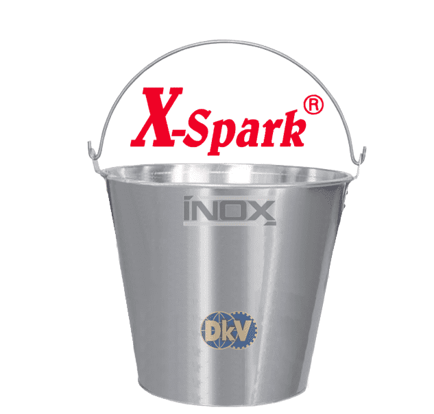 Xô inox X-Spark 8608-1004, X-Spark Inox Bucket 8608-1004